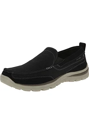 Skechers Homme Superior Milford Baskets Basses, Noir (Blk), 47.5 EU