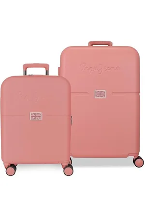 Pepe Jeans Accent Jeu de valises 55/70 cm Rigide 2,8 kg Fermeture TSA ABS 2,8 kg 116LExtensible Bagage à Main by Joumma Bags, , Talla única, Jeu de valises
