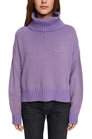 ESPRIT 112cc1i321 Sweater, 510/violet, S Femme