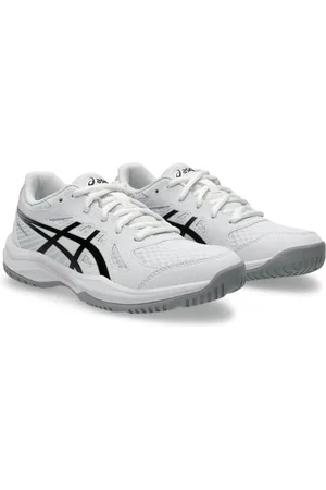 Asics Upcourt 6 GS Sneaker, Blanc/Noir, 40 EU