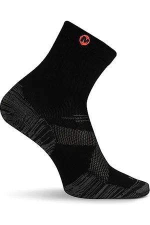 Merrell 1 Pack Zoned Crew Hiker Chaussettes de randonnée, , 9 Homme