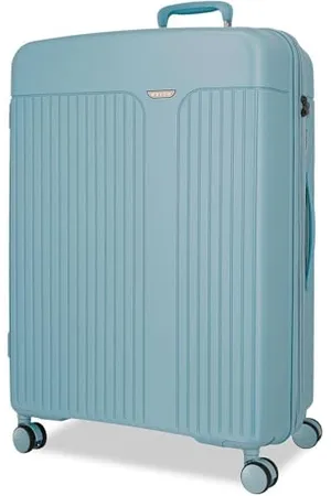 MOVOM Valise Moyenne Bleue 49 x 68 x 27 cm Rigide 3,86 kg Fermeture TSA Polypropylène 3,86 kg 72 LExtensible, , Talla única, Valise Moyenne