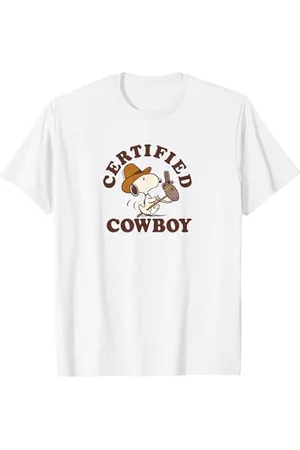 Peanuts Certifié Cowboy Snoopy T-Shirt