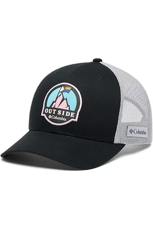 Columbia Fermeture en Maille Filet Casquette, Noir Grey/Pride, Taille Unique Mixte