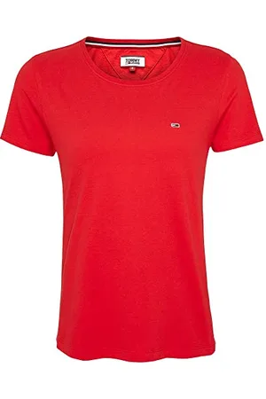 Tommy Hilfiger T-Shirt Femme Manches Courtes TJW Soft Encolure Ronde, , XS
