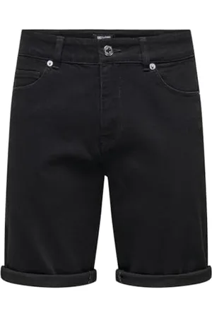 Only & Sons Onsply Blkd 9041 DNM Short Noos, , M Homme