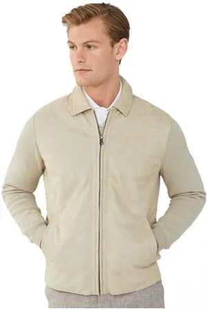 Hackett Telfor Colours Tricot Homme, Beige (Plage), XL