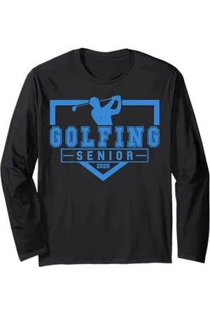 Class of 2026 Graduation Shirts Golf Senior Golf de nuit Senior 2026 Graduation 78 Manche Longue