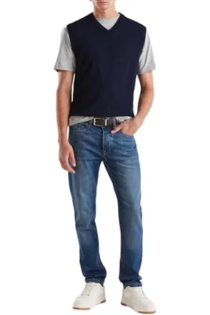 Benetton Maillot col V S/M 1002u400l Gilet pour Homme, , Medium
