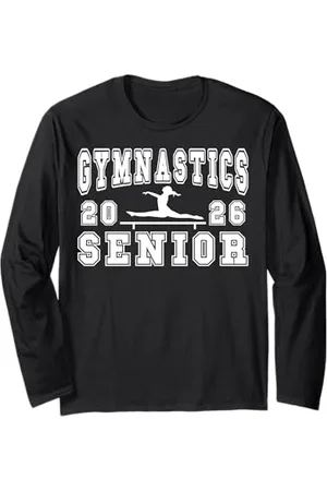 Class of 2026 Graduation Shirts Gymnastique Senior Nuit Gymnastique Senior 2026 Graduation 1 Manche Longue