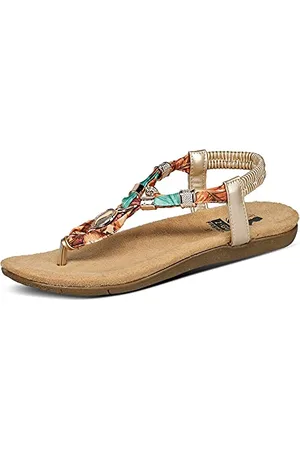 2Go Femme 8018-805 Sandale Plate, , 37 EU