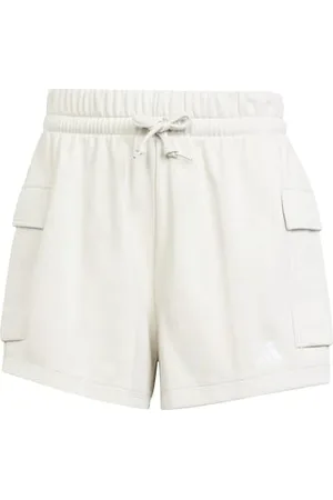 adidas Femme Essentials Small Logo French Terry Cargo Shorts, , S
