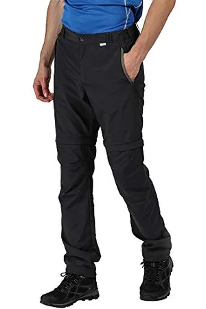 Regatta Pantalon Technique Léger et Sec Rapidement avec Jambes Dézipables Leesville - Long Trousers Homme FR: XL (Taille Fabricant: 36")