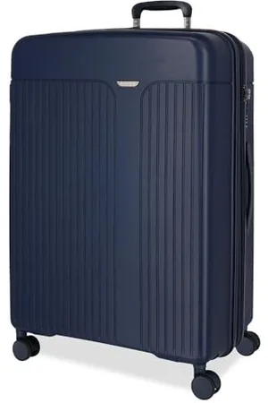 MOVOM Valise Moyenne Bleue 49 x 68 x 27 cm Rigide 3,86 kg Fermeture TSA Polypropylène 3,86 kg 72 LExtensible, , Talla única, Valise Moyenne
