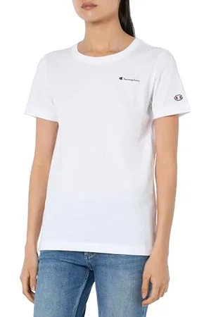 Champion Legacy Icons W-Small Script Logo S/S Crewneck T-Shirt, , XL Women