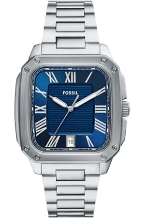 Fossil Hommes Analogique Quartz Montre avec Bracelet en Acier Inoxydable FS6121