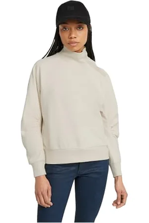 G-Star Femme Asymmetric button mock sweat , , L