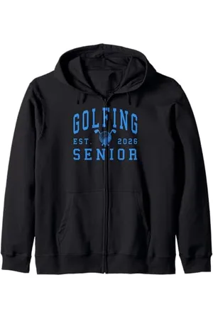 Class of 2026 Graduation Shirts Golf Senior Golf de nuit Senior 2026 Graduation 80 Sweat à Capuche