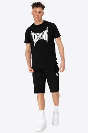 Tapout Ensemble t-shirt et short pour homme, coupe normale, FALLON, , taille M