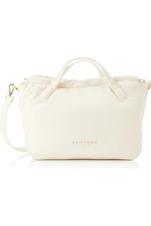 Ermanno Firenze Tinsley, Handbag Unisex, Ivory