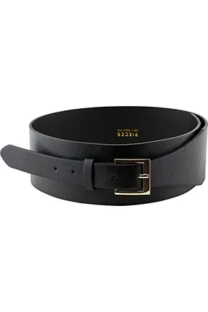 Pieces® PCMARSHA Waist Belt Noos Ceinture, Noir/détail : doré, 55 Femme