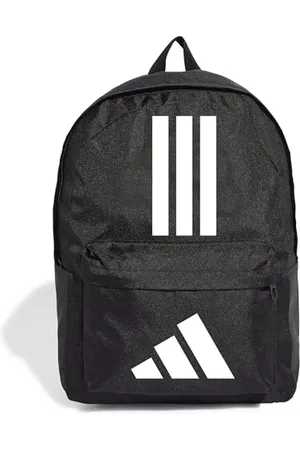 adidas Mixte CLASSIC THREE STRIPES BACKPACK BACK TO SCHOOL, Black/White, One Size