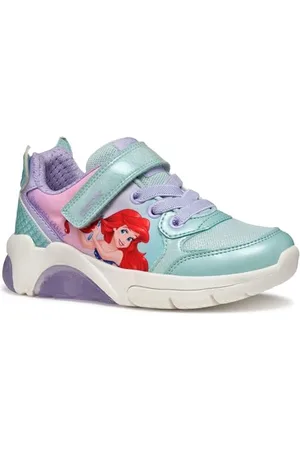 Geox J FADINLIGHT Girl B Basket, Watersea/Lilac, 28 EU