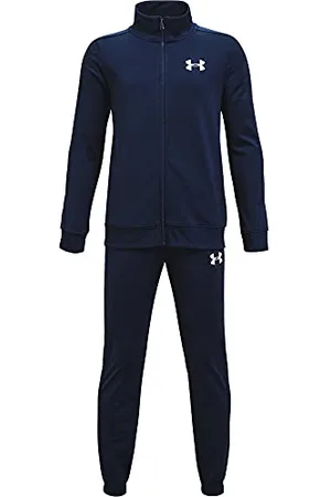 Under Armour Knit Track Suit, ensemble Garçon, / White , YS
