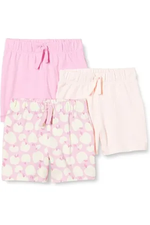 Amazon Shorts à Enfiler en Coton Mixte Bébé, Lot de 3, , 6-9 mois