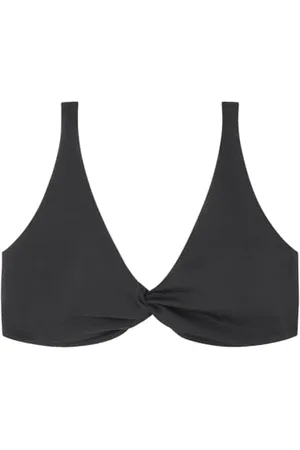 Women secret Black Neoprene Full Coverage Bikini Top Haut, , 85D Femme