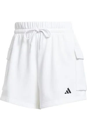 adidas Femme Essentials Small Logo French Terry Cargo Shorts, , M