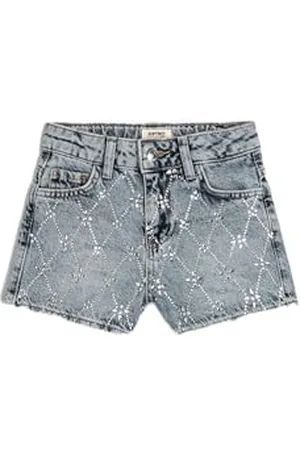 Koton Shorts Extra Mini Slim Cut Gleamy Embroidered Cotton, Shorts
