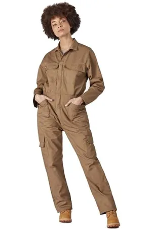Dickies Femme, COMBINAISON DE TRAVAIL, KHAKI, L