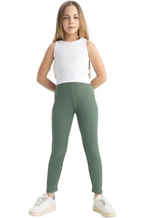 DeFacto B6403A8 Leggings pour Filles - Leggings Thermiques Chauds pour l
