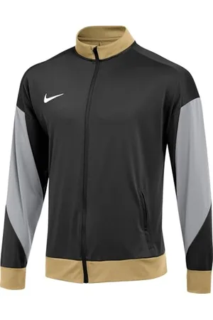 Nike M NK DF Acdpr24 TRK JKT K Longueur des Hanches, Noir/Gris Loup/Jersey doré/Blanc, XXL Homme