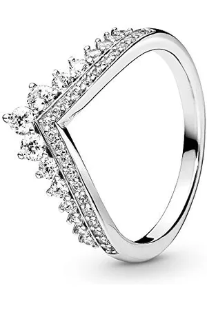 PANDORA Bague 197736CZ-50 bague femme en zircon argenté