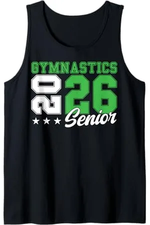 Class of 2026 Graduation Shirts Gymnastique Senior Nuit Gymnastique Senior 2026 Graduation 35 Débardeur