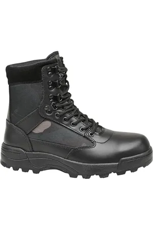 Brandit 9 Eyelet Tactical Boots, color: darkcamo, size: 39
