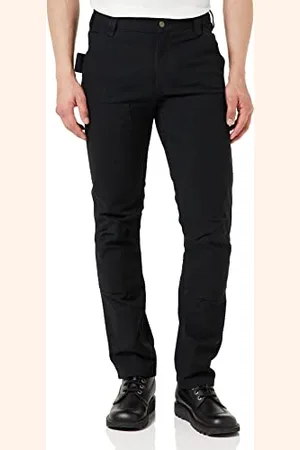 Carhartt Straight Fit Stretch Duck Double Front Pantalon Utilitaire de Travail, , 40W x 32L Homme