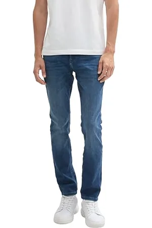 TOM TAILOR 1043715 Jean Josh Regular Slim, 10120-Bleu Denim usé, 36W x 30L Homme