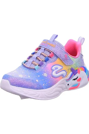 Skechers Fille 302311l Blmt Basket, Basket, 34.5 EU