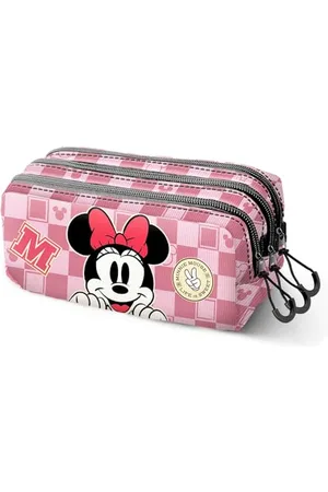 Disney Minnie Mouse Journey-Trousse Trick Fan 2.2, Rose, 23 x 11 cm