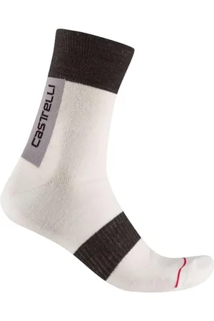 Castelli 4523556-001 VELOCISSIMA TH SOCK Socks Unisex WHITE Taille S/M