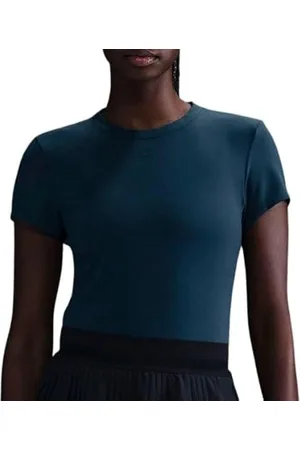 Nike Court Advantage Dri-Fit HQ2994-478 Haut de Tennis à Manches Courtes pour Femme, Bleu Marine , Taille S
