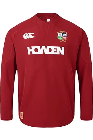 Canterbury Foret Lions Britanniques et Irlandais Chemise, Dahlia Rouge, L Homme