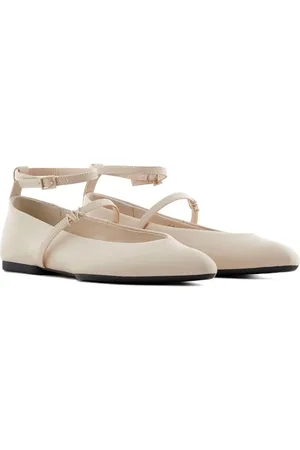 Armani Exchange Femme Miriam Ballerines Plates, , 36 EU