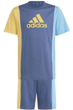 adidas Mixte enfant Essentials Colorblock Tee Set Kids, , 13-14 Years