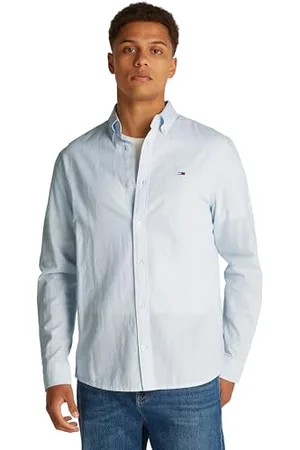 Tommy Hilfiger Homme TJM Reg Linen Blend Shirt Ext Dm0dm20875 Chemise L/S, , XL EU