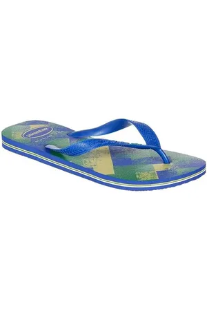 Havaianas Mixte Brasil Fresh Tongues, Bleu Marine, Bleu Marin, 41 EU