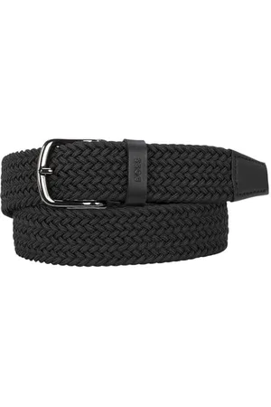 HUGO BOSS Sash-WN-TX_Sz35 Ceintures, Black, 100 Men